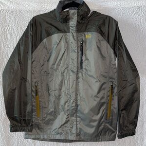 REI CO-OP Youth Long Sleeve Rain/Windbreaker Hoodie Jacket